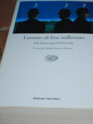 Davico Bonino Guido - Lunario di fine millennio - Einaudi