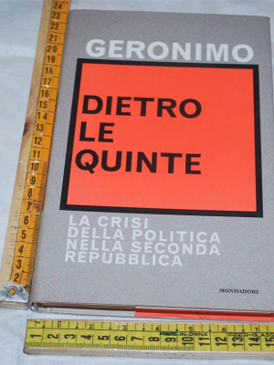 Geronimo - Dietro le quinte - Mondadori