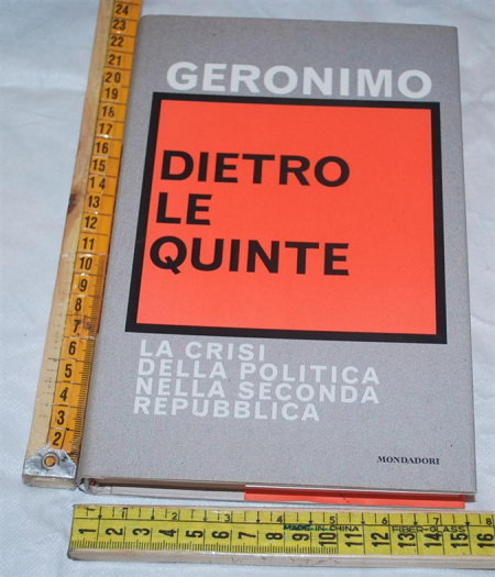 Geronimo - Dietro le quinte - Mondadori