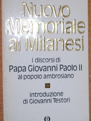 Nuovo memoriale ai milanesi Giovanni Paolo II - Oscar