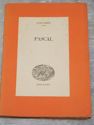 Serini Paolo - Pascal - Einaudi Saggi