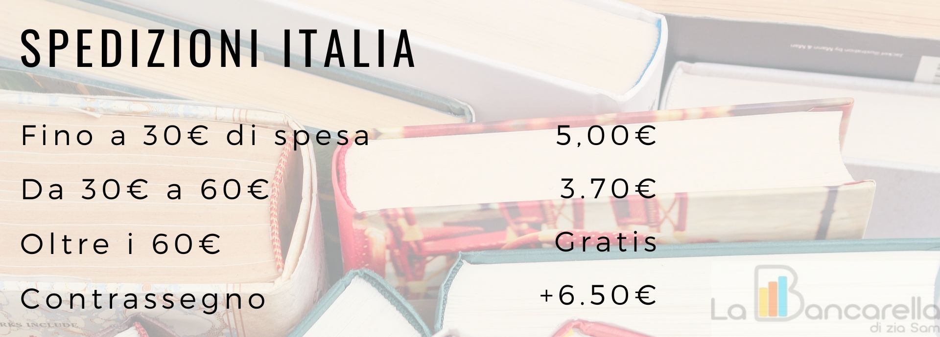 Spedizioni libri usati